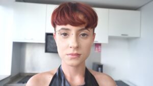 non-binary Brazilian, Hlohan surprised & fucked by 3 huge dicks